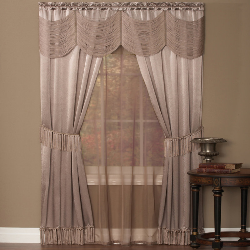 Artis Curtain, Mauve, 56" W x 63" L