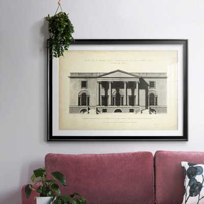 Richardson Architecture I, reproduction d'art encadrée
