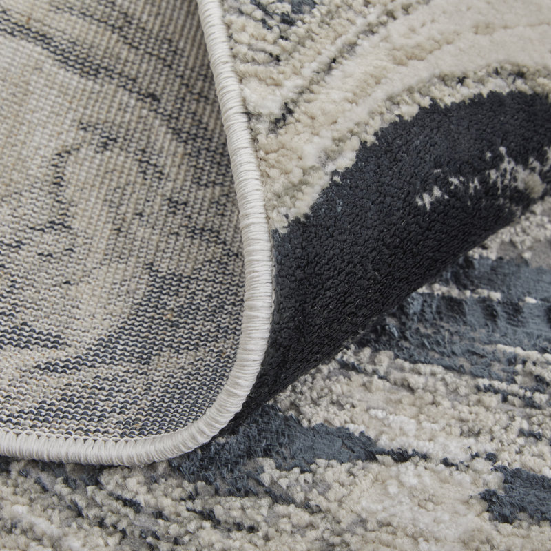 Rolfes Performance Abstract Indoor Rug, Runner 2'10" x 10"