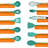 Cheer Collection 12 Flat Whisk-607874961