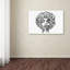 Magar Magar «Jimi Hendrix», reproduction d'impression sur toile tendue-24038077