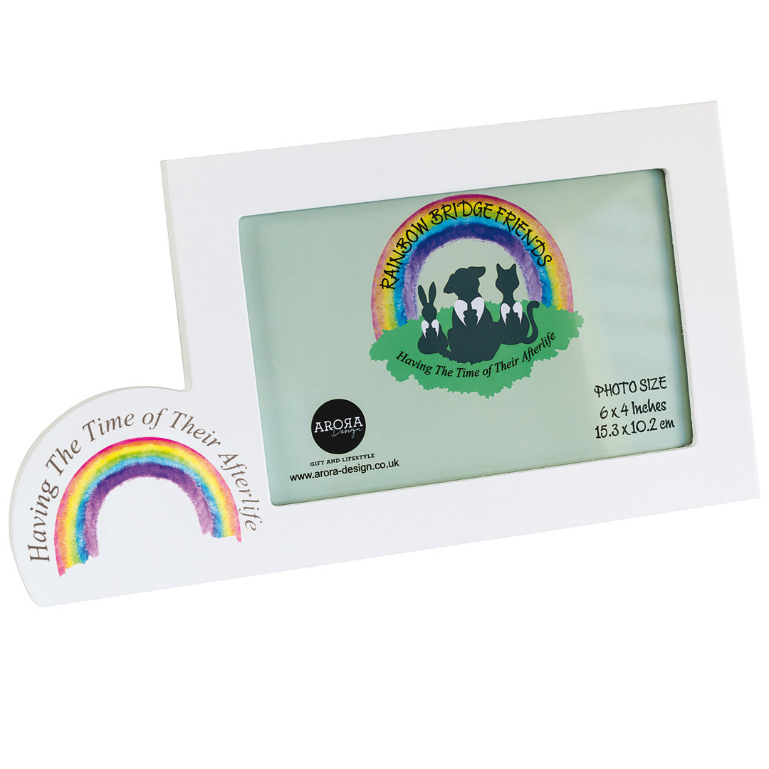 Wood Single Picture Frame in White