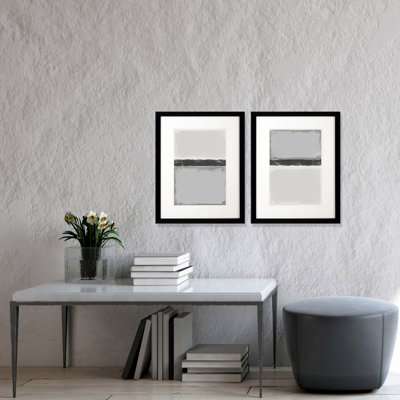 Gris anthracite doux S / 2