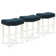 Rexalynn Upholstered Counter Stool with Solid Wood Frame