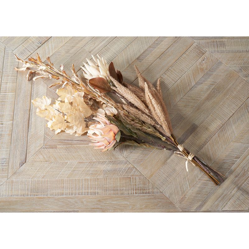Dried Flower Bunch, Pink, Natural Apricot