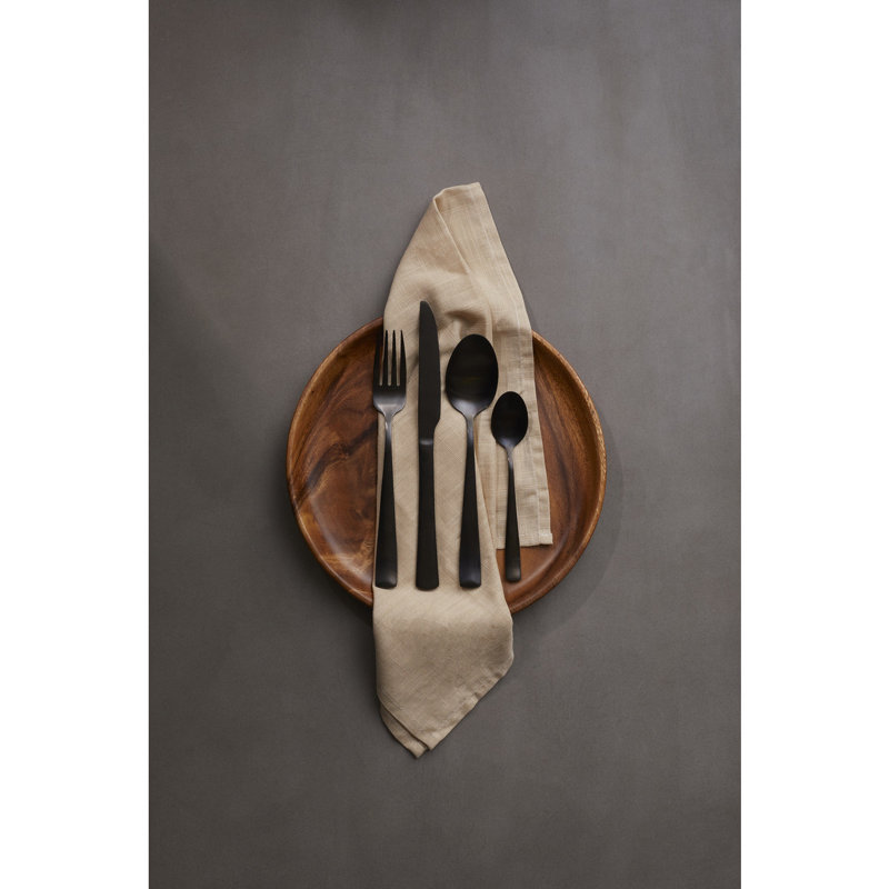 Vicente 16 Piece Stainless Steel Cutlery Set
