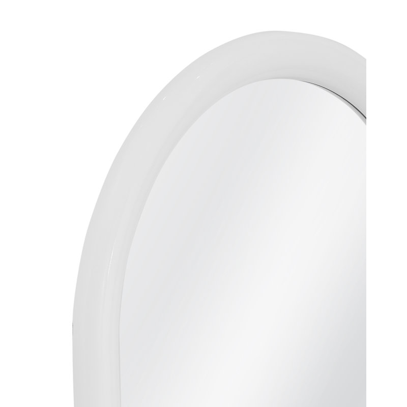 Miroir mural blanc Vegca, Glossy White