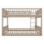 Treeti Full XL Over Queen Farmhouse Bunk Bed With Detachable Design And Solid Pine Wood