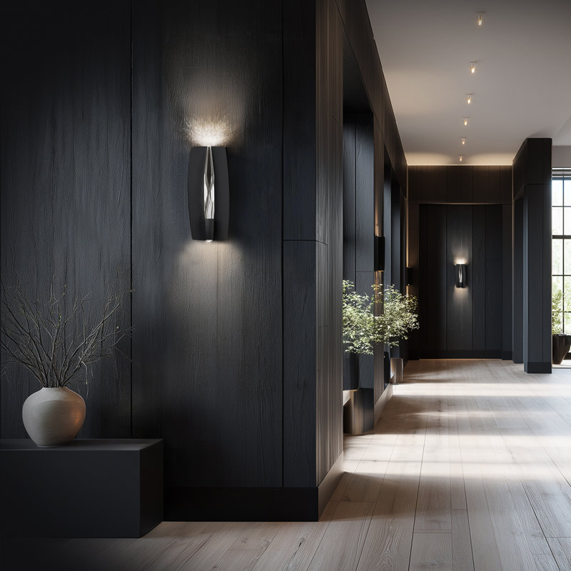 Traverse 1 - Light LED Armed Sconce