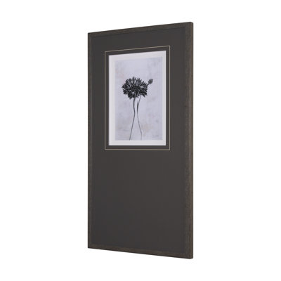 Le long des fleurs sauvages de Neutre par Deborah Revell, reproduction d'art encadrée à la main