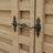 Wrought Iron Cabin Hook Cage Design Latch