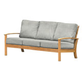 St. Lucia Teak Outdoor 3 - Seater Sofa