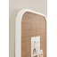Panneau rectangulaire arrondi en rotin-123433469
