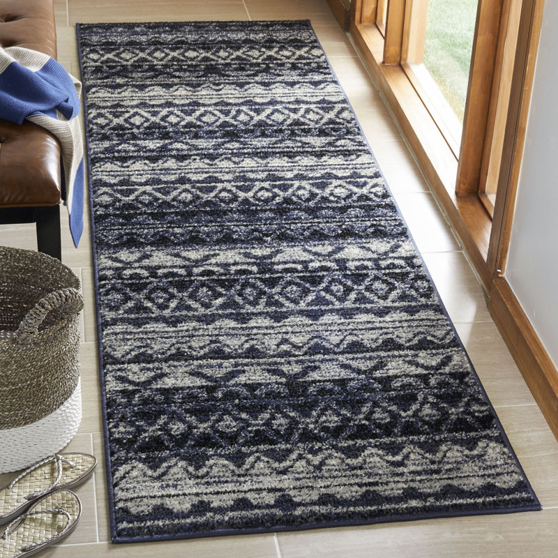 Saliba Performance Southwestern Rug, Runner 2'6" x 12'