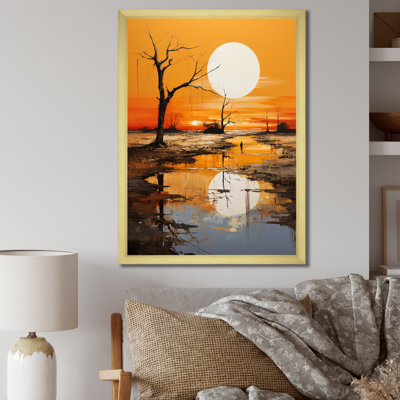 Jaune, bleu, prairies, or et ciel - impressions sur toile