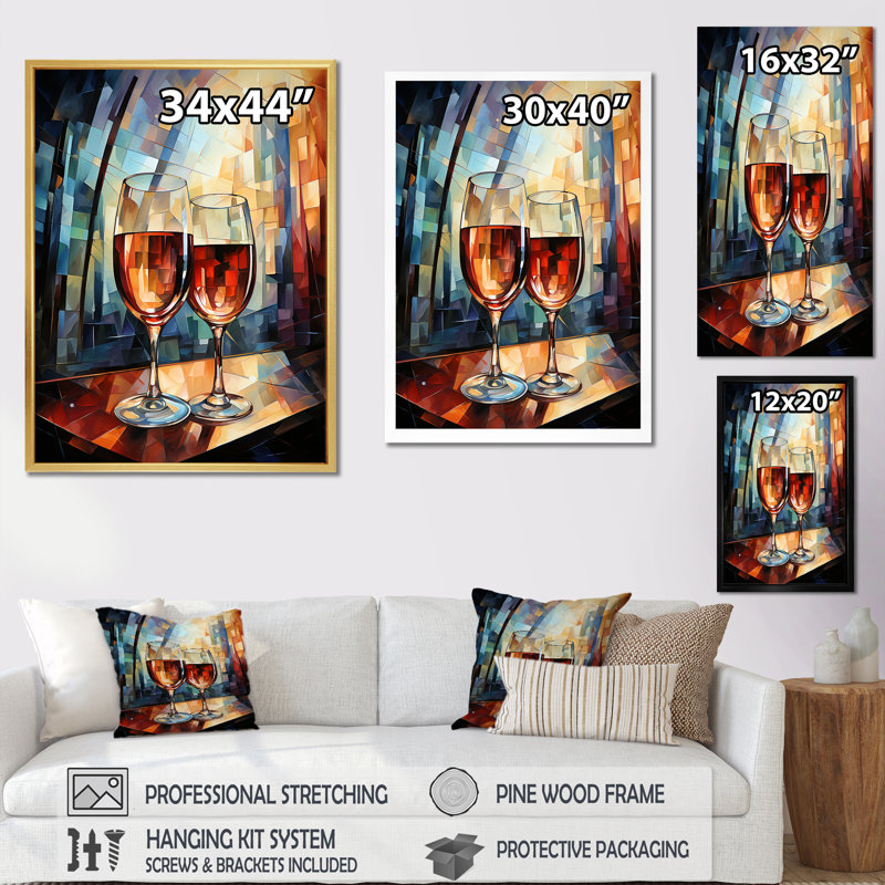 Toast Reflections I - Impression, Toile tendue, H 32 po x l 24 po x P 1 po