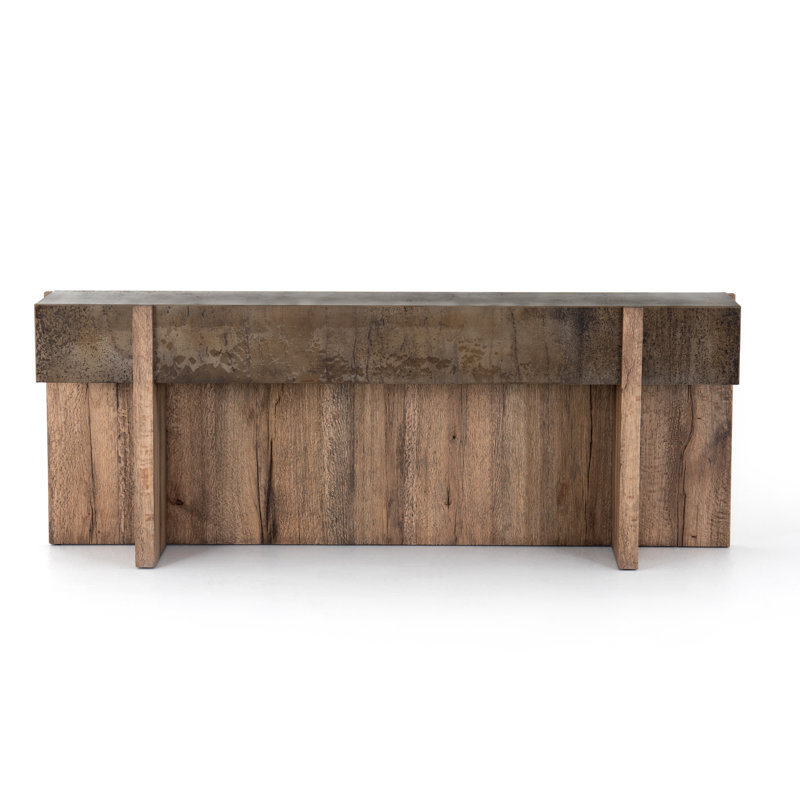Bingham 78.75" Console Table, Brown