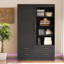 Armoire de rangement haute avec garde-robe de chambre à coucher