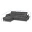 Milton Keynes Italian Leather Electric Reclining Corner Sofa with Adjustable Headrests and Adjustable Armrests-2147481396-2147481288