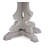 Delaney Dining Table – White Marble Top with Washed Gray Wood Base