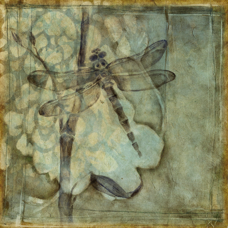 Small Ethereal Wings III by Jennifer Goldberger - Wrapped Canvas Print, 76cm H x 76cm W x 3.8cm D