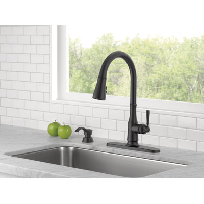 Robinet d'évier de cuisine avec diffuseur de savon Capertee