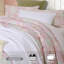  Ensemble de housse de couette 100% coton 800TC 800TC, 3 pièces de literie à imprimé cachemire rose clair classique de luxe rétro, motif botanique esthétique pour chambre d'amis-129803740-130891350