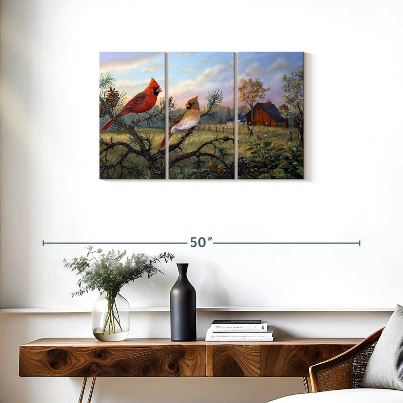 Meadow Retreat, 20" H x 33" W
