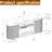Iyes 70" W Engineered Wood TV Stand with Electric Fireplace-555303188