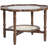 2-Tiered Coffee Table with Rattan