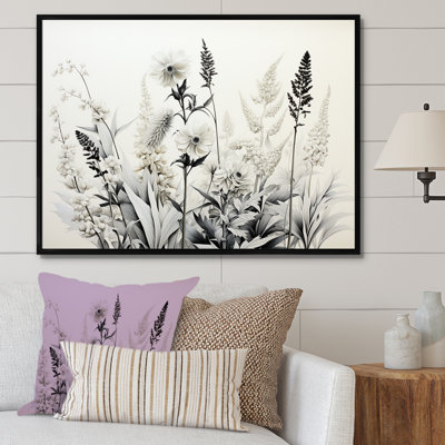 Herbes grises et blanches Minimal Harmony II