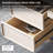 Executive Light Luxury Desk Slate Top & Gold Metal Base 70.87" Modern Home Office Writing Computer Table with 2-DrawersCabinet
