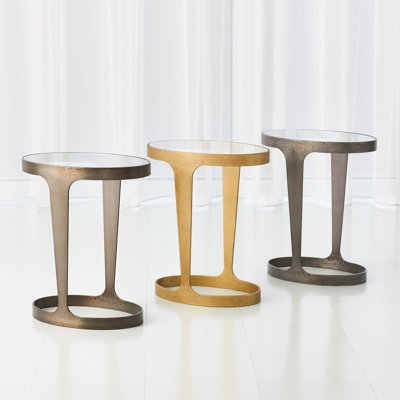 Oslo Accent Table-Gold