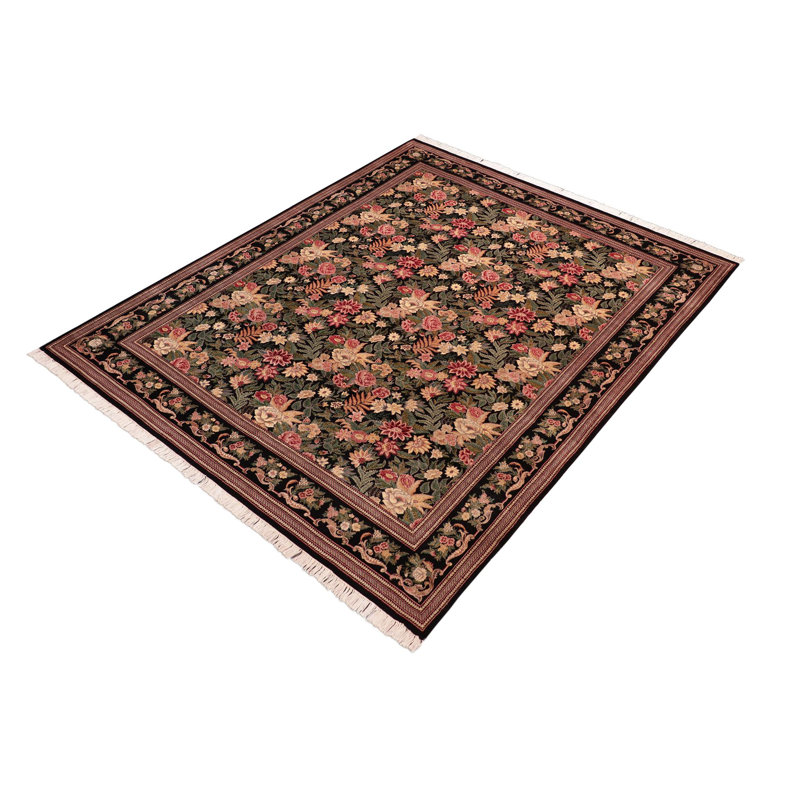Paavan Wool Oriental Indoor Rug