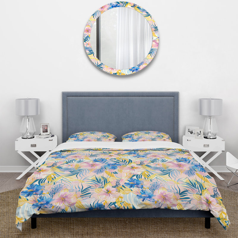 Ensemble de housse de couette Boho, King Duvet Cover + 2 King Pillow Shams