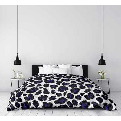 Polyester Animal Print Duvet Cover