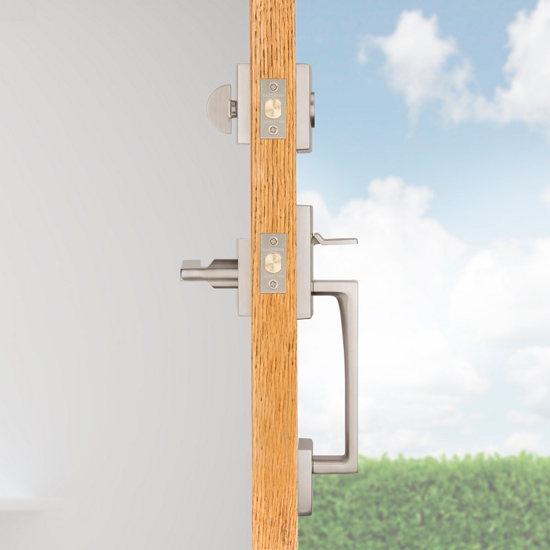 La Jolla Entry Set, Lifetime Satin Brass