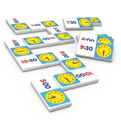 Time Dominoes Match and Learn, jeu d'apprentissage éducatif