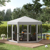 Abeal 3m x 3m Steel Pop Up Gazebo