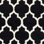 Tapis noir en laine touffeté à la main Carolene-1938399974