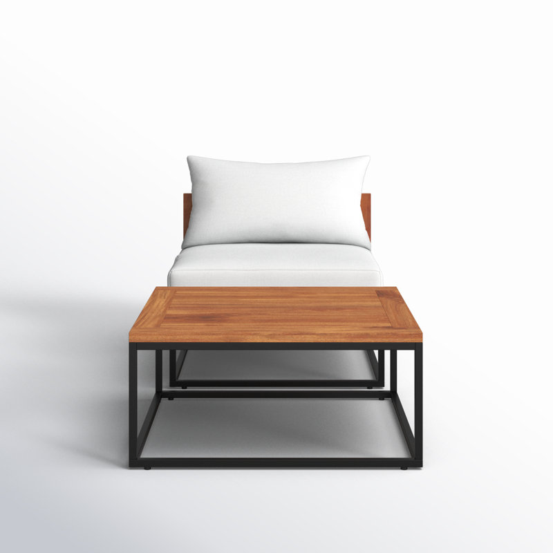 Ensemble de table basse et de chaises d'extérieur Horsforth? 2 pièces