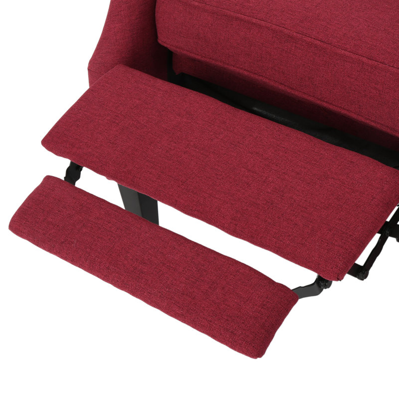 Fauteuil inclinable manuel Yedda, Deep Red