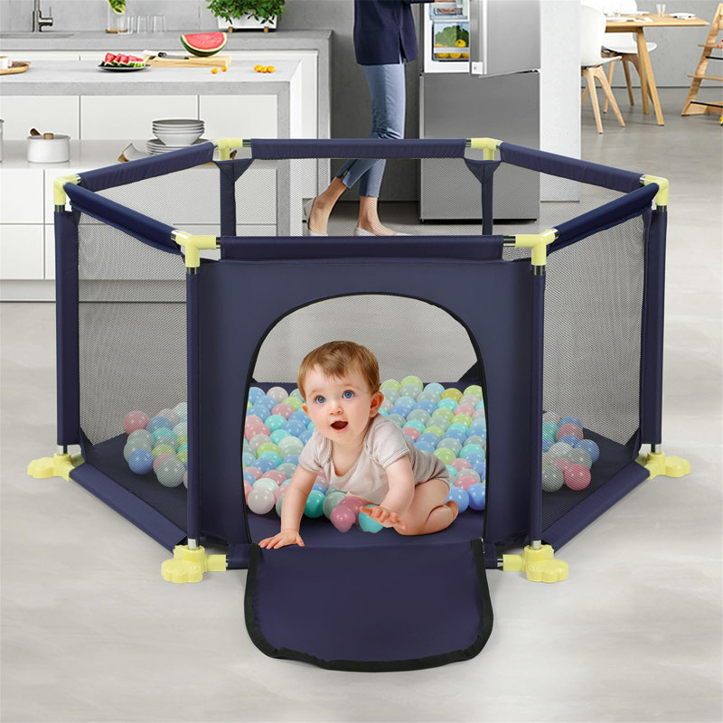 Hawarth Playpen, Blue