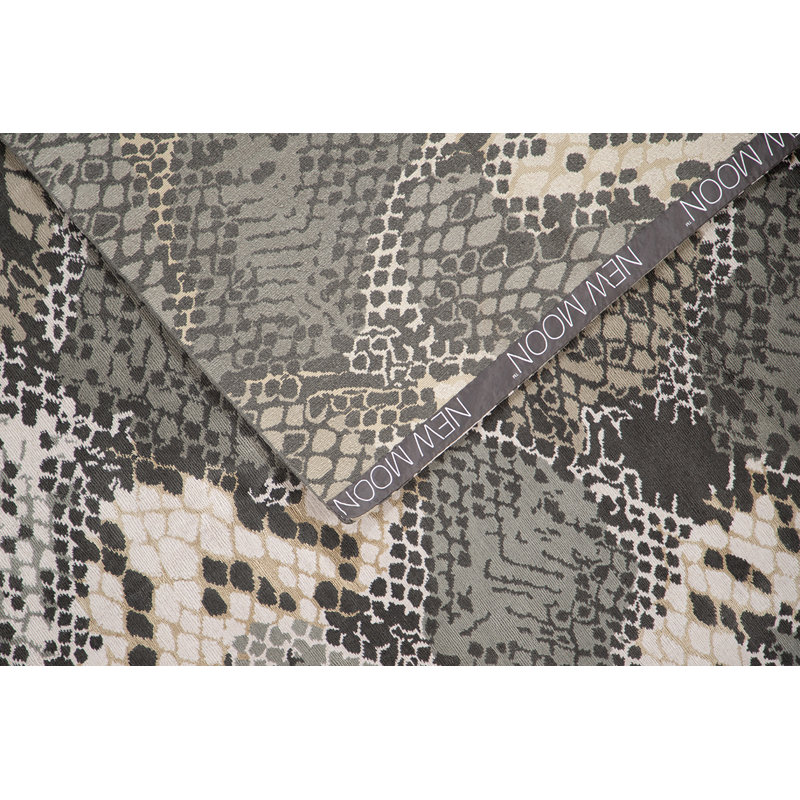 Contemporary Hand Knotted Animal Print Area Rug, Rectangle 8' x 10'