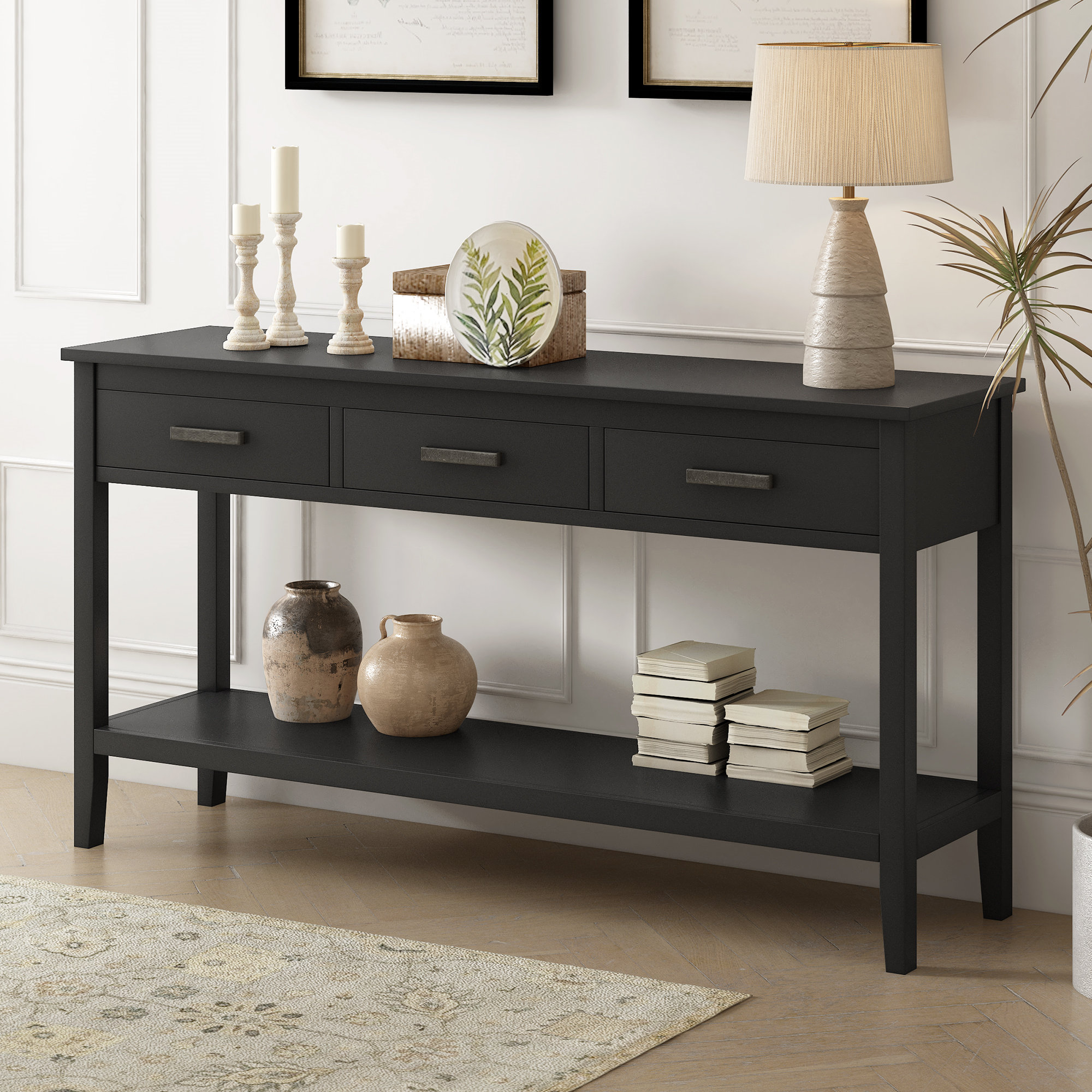 Red Barrel Studio® Deerfin 59.08'' Console Table & Reviews | Wayfair