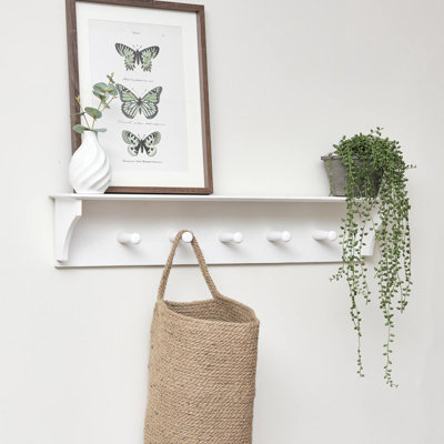 Abdelhamid Wood Floating Shelf