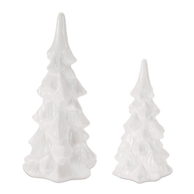 Glossy Ceramic Christmas Trees