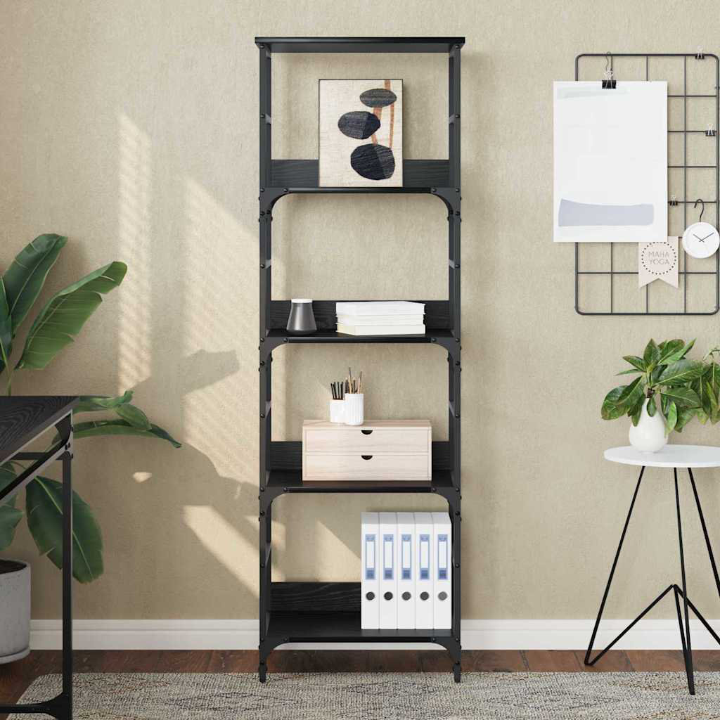 50cm W Metal Etagere Bookcase