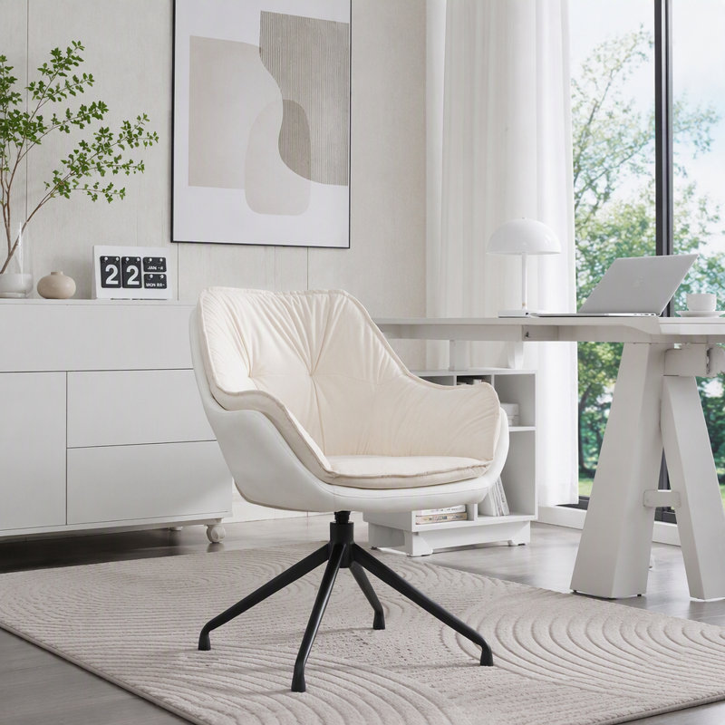 Fauteuil de direction moderne en similicuir