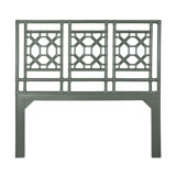 Lattice Back Platform Bed